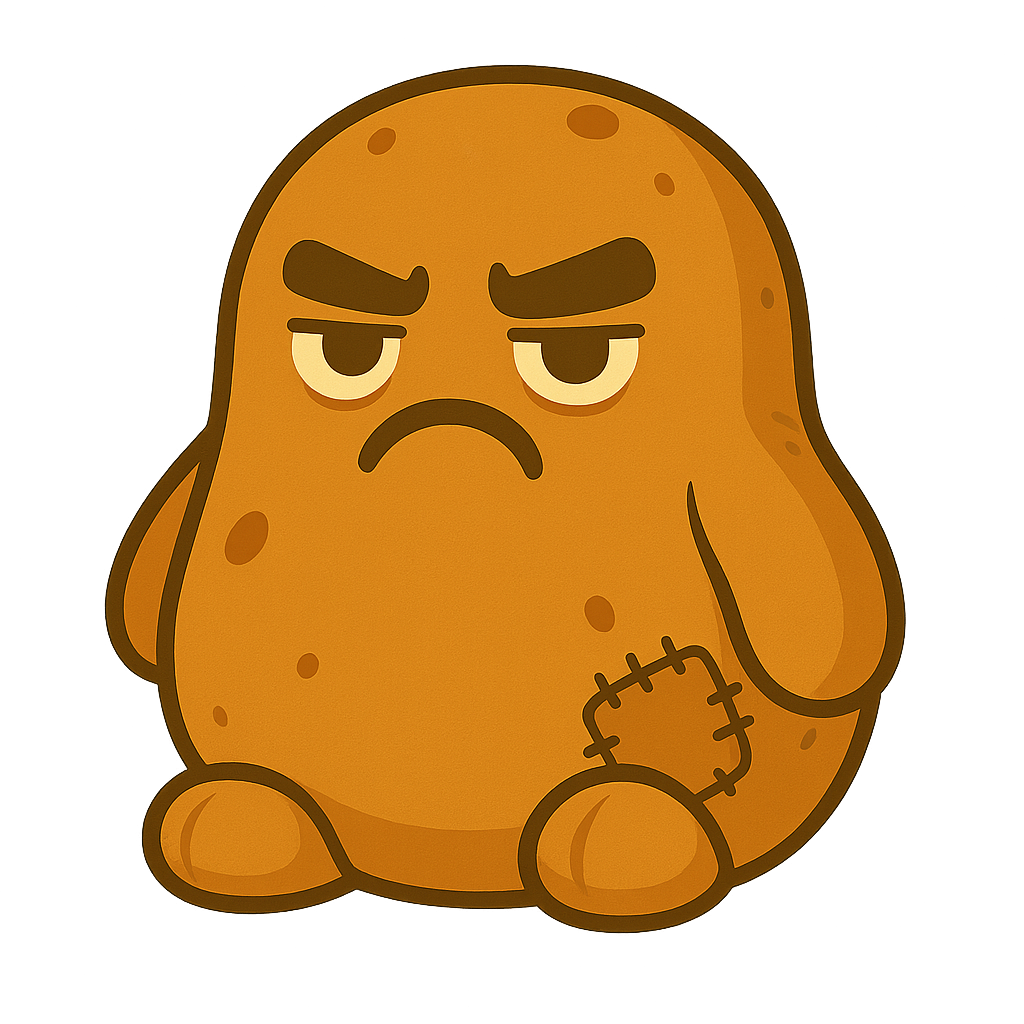Edward the Potato plushie